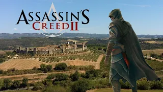 MONTERIGGIONI: Game vs Real Life - [Assassin's Creed II]