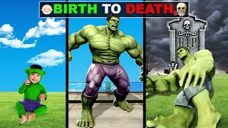 HULK BIRTH to DEATH in GTA 5