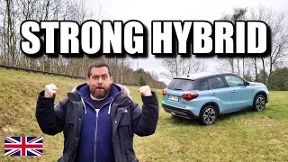 Suzuki Vitara Strong Hybrid - How Strong Is It? (ENG) - Test Drive and Review