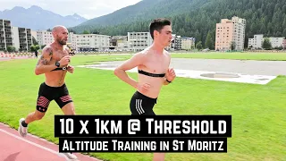 Stephen Scullion & Darragh McElhinney - 10 x 1km in St. Moritz