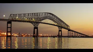 Francis Scott Key Bridge (Baltimore)  3 26 2024 RAW FOOTAGE