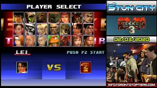 Stun City 02/03/2020 - Tekken 3 Tournament