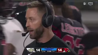 Kyler Murray Mad At Coach Kliff Kingsbury Vs Saints Week 7 2022