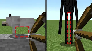 minecraft strange hitboxes