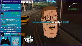 GTA San Andreas OHKO Los Santos - Hugo_One Twitch Stream - 2/26/2018