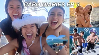 CABO DIARIES EP. 3: renting out a boat for the day! Vlogmas Day 11