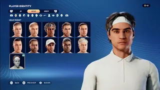 TopSpin 2K25: Creating Roger Federer 🇨🇭(Young Version)