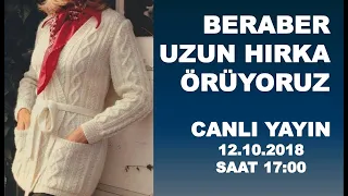 Beraber uzun hırka örüyoruz