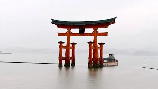 Floating" torii gate of Miyajima (宮島)