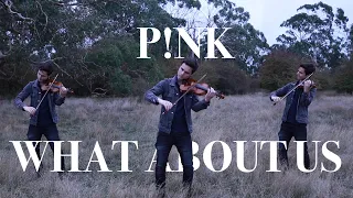 What About Us - by P!NK - Violin cover by Matthew Lim