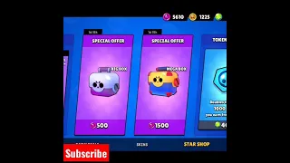 Unlucky Mega Box Opening in Brawlstars || #shorts #brawlstars