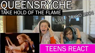 Teens Reaction - Queensryche ( Take Hold Of The Flame ) Live Tokyo 1984