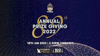 89th Annual Prize Giving of St. Peter's College 2022
