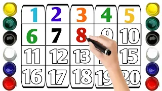 Learn to Count, 12345 Numbers for toddlers, 123 Numbers Song, One Two Three, 12345 Counting