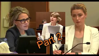Psychologist wipes the floor with Amber Heard's lawyer Part 2