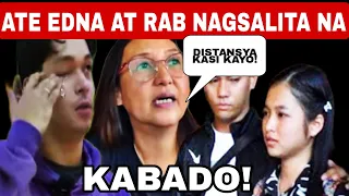 ATE EDNA AT KALINGAP RAB HINDI NA RIN NAKATIIS AT NAGSALITA NA! #kalingaplatest #rochelle #valsantos