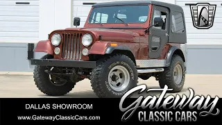 1983 Jeep CJ5 For Sale - Dallas #2620