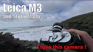 Leica M3 and a  Cornish Storm | Canon 50 mm f1.8| Ilford HP5