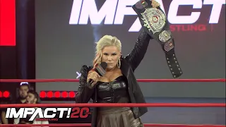 BACK WHERE SHE BELONGS! | Taya VALKYRIE is back in IMPACT! | IMPACT! April 28, 2022