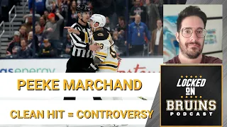 Peeke Marchand: Clean Hit Leads to Controversy in Boston Bruins' OT Win over Columbus Blue Jackets