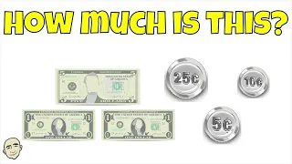 Counting Money (how much?) + money quiz and Q & A | Mark Kulek ESL