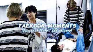 TaeKook Moments | Jung Kook "Seven" SBS Inkigayo