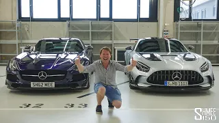 MY FUTURE GARAGE? SLS BS Meets New AMG GT Black Series