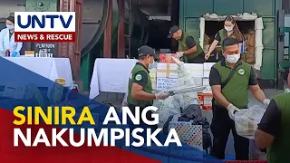 Nasa P9-B halaga ng iligal na droga, sinira ng PDEA sa Trece Martires, Cavite