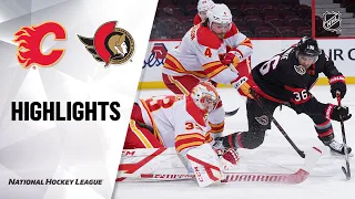 Flames @ Senators 3/1/21 | NHL Highlights