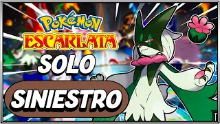 ME PODRE PASAR POKÉMON ESCARLATA SOLO CON POKÉMON SINIESTRO?