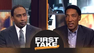 Stephen A. Smith and Scottie Pippen can't agree on Lonzo Ball's biggest issue | First Take | ESPN