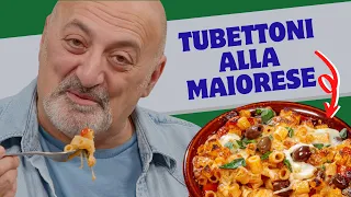 Tubettoni gratinati alla maiorese -