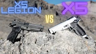 Sig Sauer P226 X5 Legion vs P226 X5.