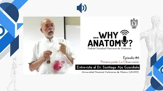 Podcast ...Why Anatomy ? | Episodio #6 | Primera parte | Entrevista al Dr. Santiago Aja Guardiola
