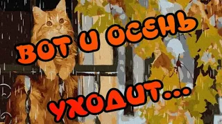 Последний день осени🍁 Прощай осень🍁Здравствуй зима🎶Музыкальный клип 🎵Чудесные стихи Татьяны Снежиной