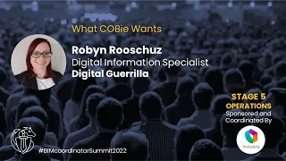 Robyn Rooschuz: What COBie Wants