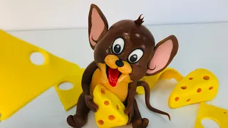 Том и Джерри из сахарной мастики / Tom and Jerry made of sugar paste