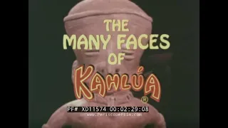 " THE MANY FACES OF KAHLUA " CAMPY 1970s MEXICAN COFFEE LIQUEUR PROMO FILM  ALCOHOLIC DRINK XD11574