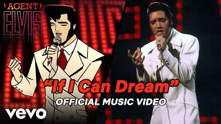 Elvis Presley - If I Can Dream (Agent Elvis - Official Animated Music Video)