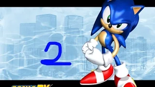 Sonic adventure dx прохождение(Соник)часть 2 Эггман жулик.