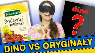 DINO ZMIATA KONKURENCJĘ?! WIELKI TEST DINO VS ORYGINAŁY! BLIND TEST!