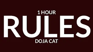 Doja Cat - Rules [1 Hour] | Millions thousands billions [Tiktok Song]