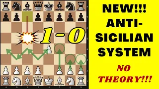 Beat Every Sicilian Player With This Universal System! | Avoid Theory!