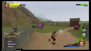 Kingdom Hearts 2FM (PS4): Land of Dragons Mission 2 (Critical Mode)