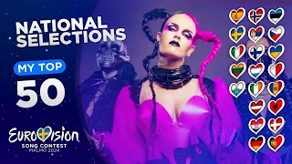 Eurovision 2024: NATIONAL SELECTIONS (MY TOP 50) [NEW🇸🇲🇸🇪]