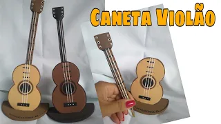 Como fazer caneta violão/Dia dos Pais