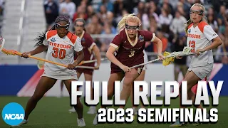 Boston College vs. Syracuse: 2023 NCAA DI women's lacrosse semifinals | FULL REPLAY