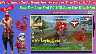 (New) SmartGaGa Headshot Version For Low End PC 1GB Ram 💯| Optimized Version✔️| 100% Headshot | 2022