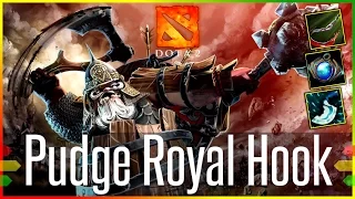 Dota 2 - Pro Pudge Best Hooks 2017 (Royal Hook) patch 7.00