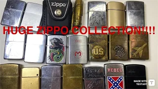 I bought a huge zippo collection including Vietnam war lighters